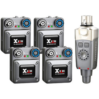 Xvive U4R4 1 U4 Transmitter + 4 U4 Receiver