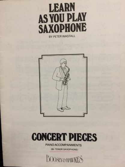 Learn as you play sax