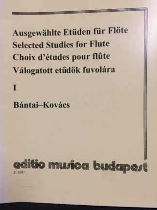 Ausgewählte Et. fur flute 1