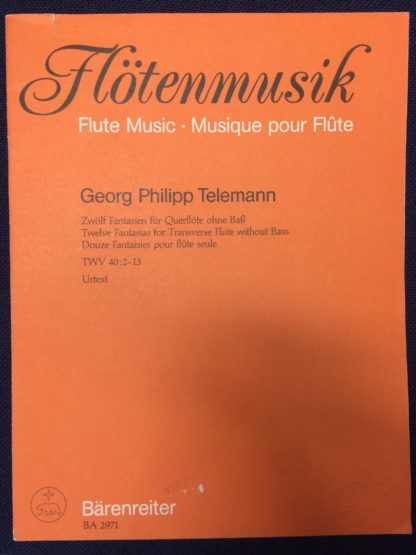 Telemann; 12 Fantasien