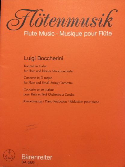 Bocceherini: Konzert in D-dur