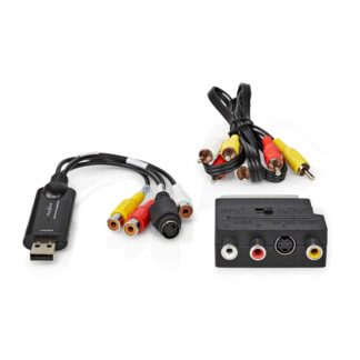 Nedis Videosieppari USB 2.0 | 480p | A / V-kaapeli / Scart