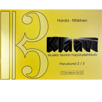 Klaavi 2/3 Musiikin teoria Harala Mäkinen