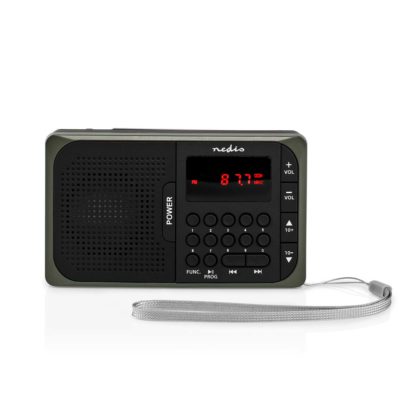 Nedis FM-radio Kannettava malli | FM | Akkukäyttöinen