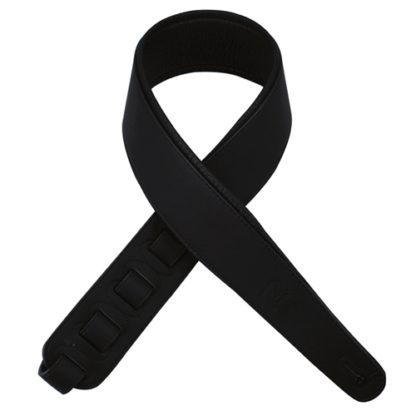 Profile STB-BK Garment Leather Strap Black kitarahihna