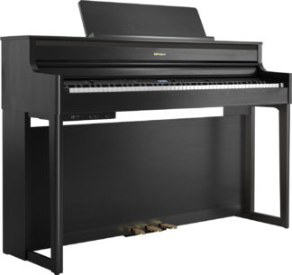 Roland HP704-CH digitaalipiano matta musta