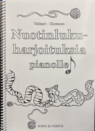 Nuotinlukuharjoituksia pianolle Teikari-Kovanen