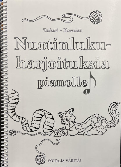 Nuotinlukuharjoituksia pianolle Teikari-Kovanen