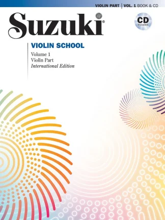 SUZUKI VIOLIN 1 KIRJA+CD NEW EDITION (2020)