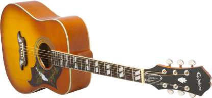 Epiphone Dove Studio VB Violinburst elektroakustinen kitara - Image 3