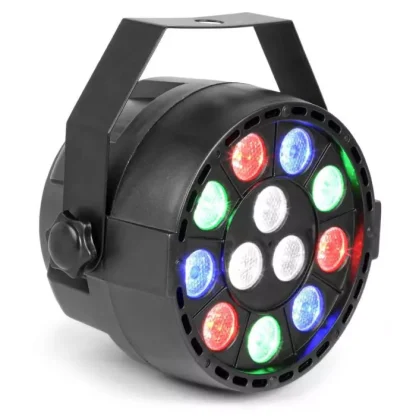 Max Partypar 12 x 1W RGBW DMX LED SPOT