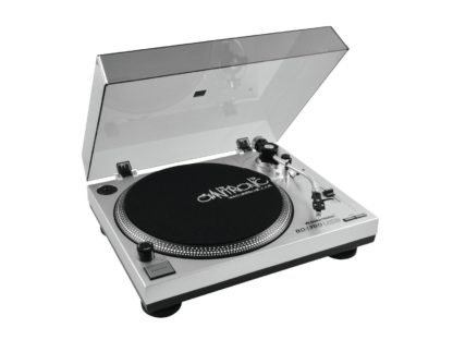Omnitronic BD-1380 USB levysoitin harmaa