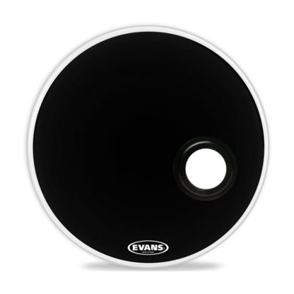 Evans 18" REMAD Reso Blk bassorumpukalvo