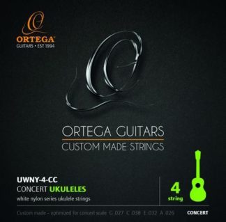 Ortega konserttiukulelen kielet