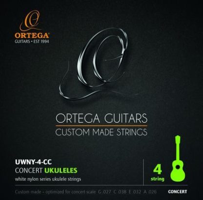 Ortega konserttiukulelen kielet