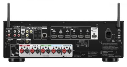 Denon AVR-S660H 5.2 HEOS 8K AV-Viritinvahvistin musta - Image 2