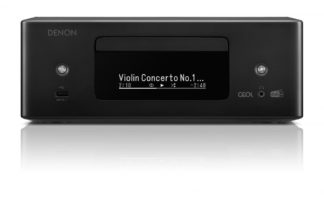 Denon CEOL RCD-N12 CD-Striimeri-Viritinvahvistin, Musta