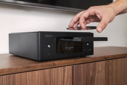 Denon CEOL RCD-N12 CD-Striimeri-Viritinvahvistin, Musta - Image 6