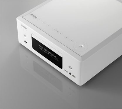 Denon CEOL RCD-N12 CD-Striimeri-Viritinvahvistin, Valkoinen - Image 6