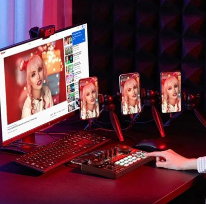 Maono Maonocaster AU-AM200 Lite S1 Mixer Console Podcasting Bundle - Image 7