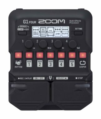 Zoom G1 Four kitaramultiefekti