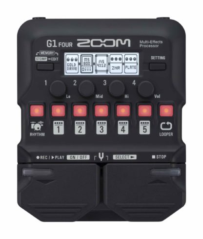 Zoom G1 Four kitaramultiefekti