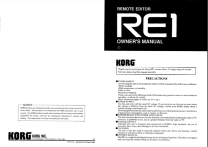 Käytetty Korg RE1 Remote Control - Image 3
