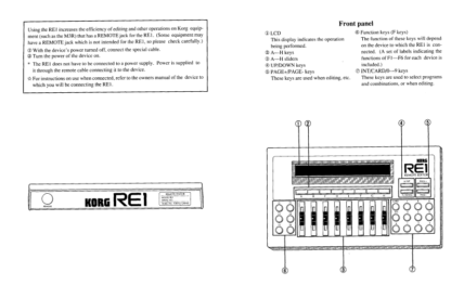 Käytetty Korg RE1 Remote Control - Image 4