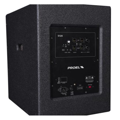PROEL S12A Aktiivinen subwoofer, 12 tuumaa, 600W - Image 5