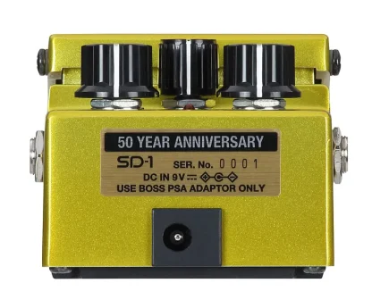 Boss SD-1 50Th Anniversary Edition Super Overdrive Pedal - Image 4