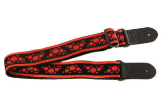 Ovation Kitarahihna Signature Nylon Ruby Red