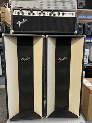 Käytetty Fender PA-100 /2 kpl Sound Column 4-8 kaiutinkaappi
