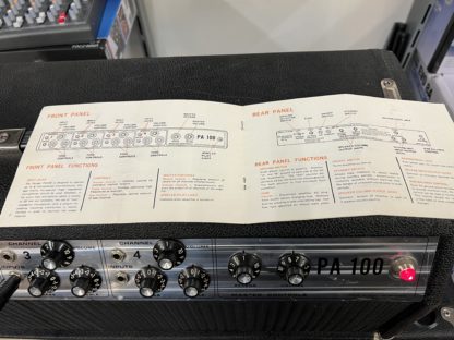 Käytetty Fender PA-100 /2 kpl Sound Column 4-8 kaiutinkaappi - Image 4