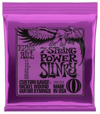 Ernie Ball 2620 7-String Power Slinky Nickel 11-58