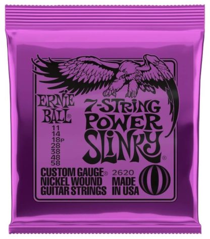 Ernie Ball 2620 7-String Power Slinky Nickel 11-58