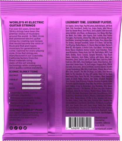 Ernie Ball 2620 7-String Power Slinky Nickel 11-58 - Image 2