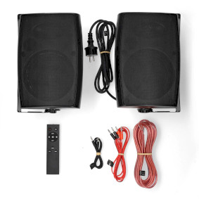 Nedis Bluetooth® Kaiutinpari | 180 W | Stereo | IPX5 | Musta