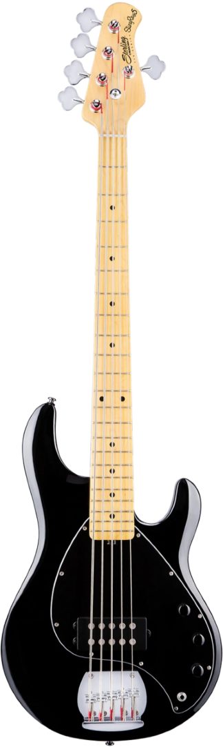 Sterling By Music Man SUB RAY5-BK-M1-Stingray 5 MPL Black basso