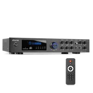 Fenton AV550BT tehokas 5.1 surround viritin vahvistin BT, FM - radio, USB ja SD