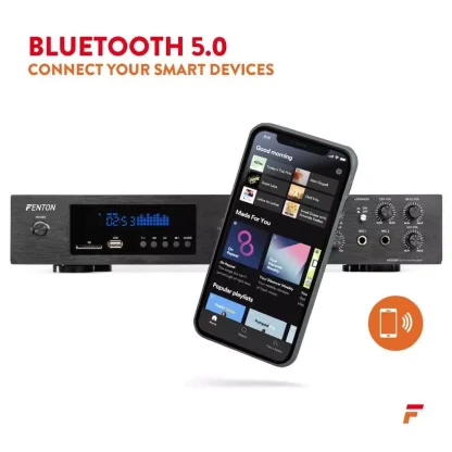 Fenton AV550BT tehokas 5.1 surround viritin vahvistin BT, FM - radio, USB ja SD - Image 2