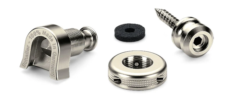 Schaller hihnalukko nikkeli