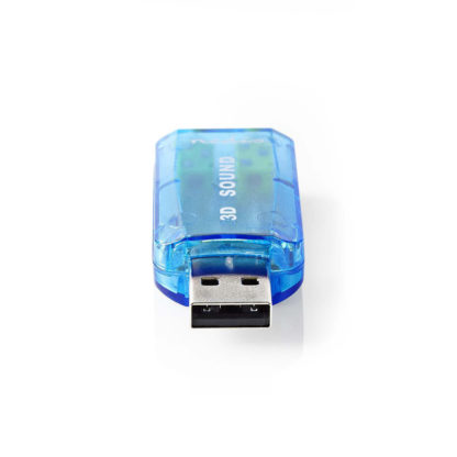Nedis USCR10051BU USB 3D sound äänikortti - Image 4