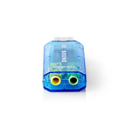 Nedis USCR10051BU USB 3D sound äänikortti - Image 3