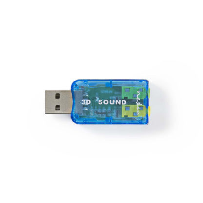 Nedis USCR10051BU USB 3D sound äänikortti