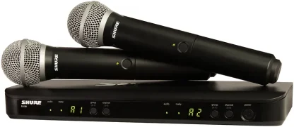 Shure BLX288E/PG58-K3E 606-630Mhz langaton PG58-kapselilla