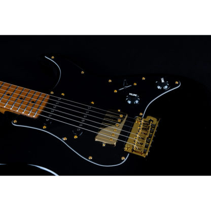 Jet Guitars JS-400 HSS Black Gold sähkökitara - Image 2