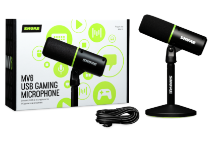 Shure MV6 Dynaaminen USB-mikrofoni jalustalla