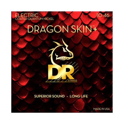 DR Strings Dragon Skin+ DEQ-10/46 Sähkökitaran kielet