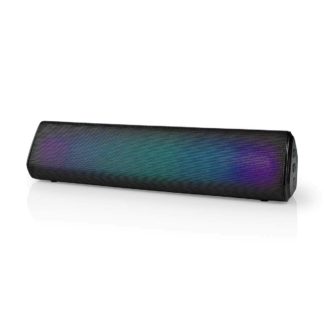 Nedis Bluetooth®-kaiutin  | 18 W | Stereo | Sisäänrakennettu mikrofoni | Linkitettävä,  Akun toistoaika: 6 tuntia
