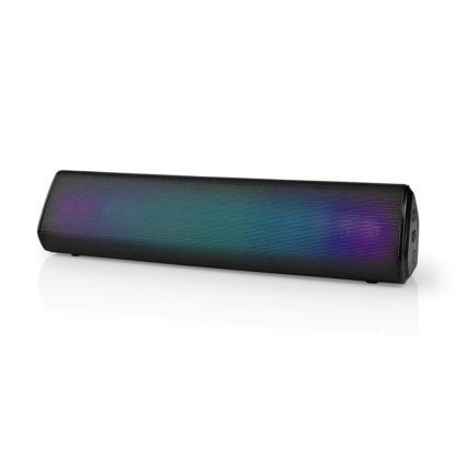Nedis Bluetooth®-kaiutin  | 18 W | Stereo | Sisäänrakennettu mikrofoni | Linkitettävä,  Akun toistoaika: 6 tuntia